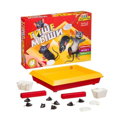 Настольная игра Тише мыши Игра Фортуны Ф94482